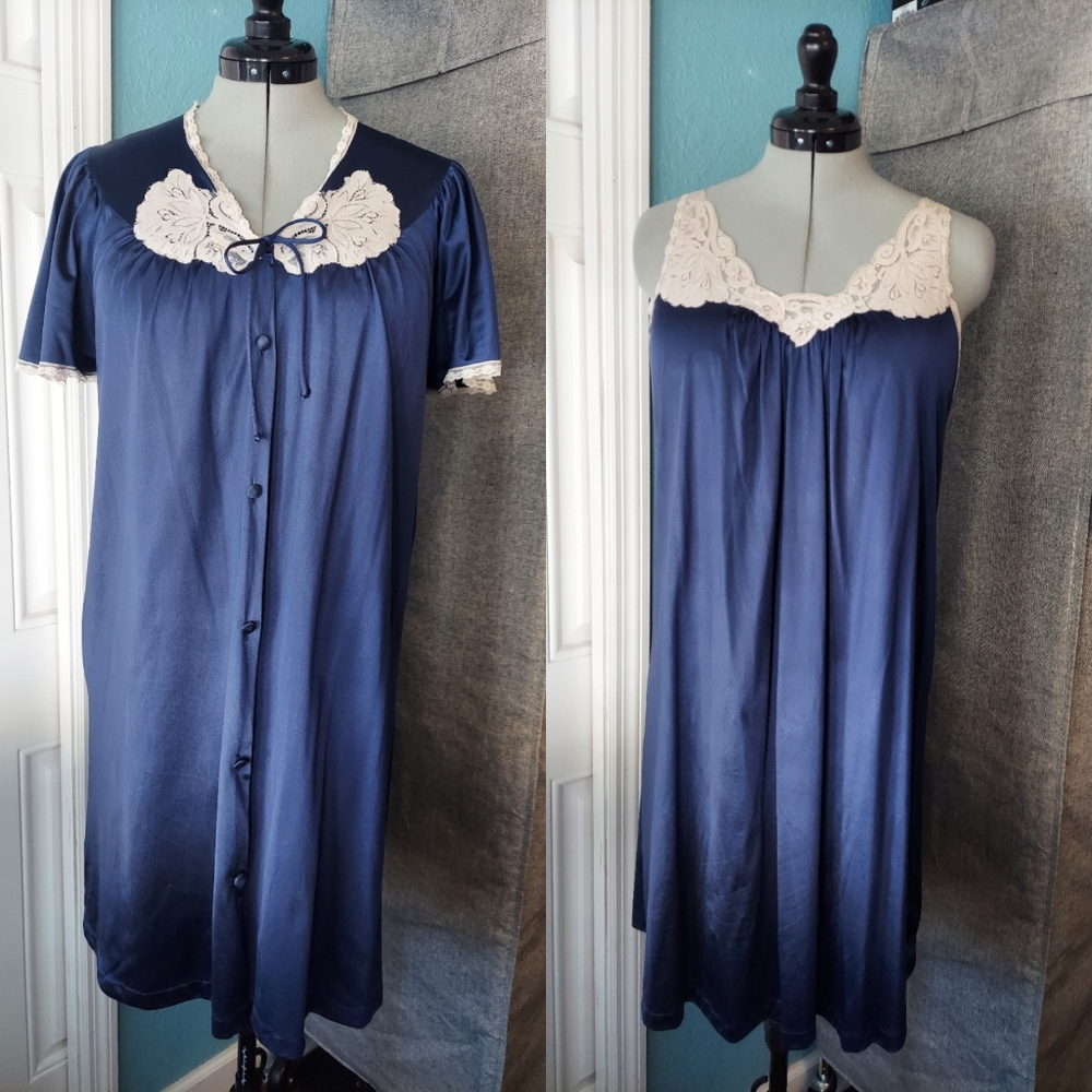 Vintage JCPENNEY Collectibles nylon negligee set